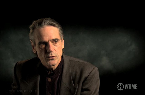 Jeremy Irons discussing The Borgias and power